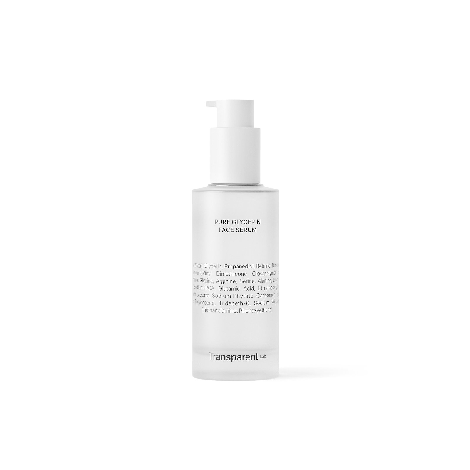Niche Beauty Lab Transparent Lab Pure Glycerin Face Serum 50 ml