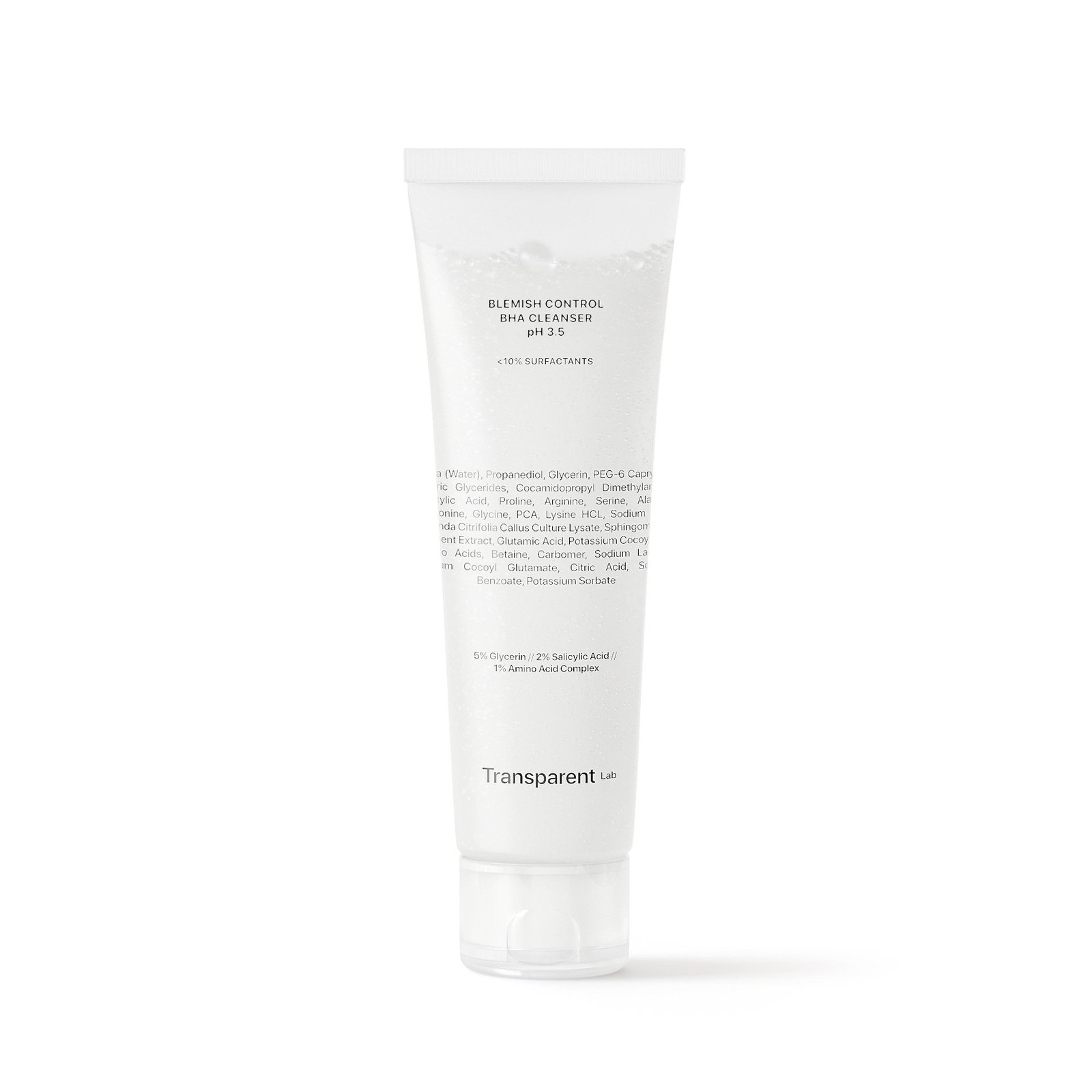 Niche Beauty Lab Transparent Lab Blemish Control BHA Cleanser pH3,5 150 ml