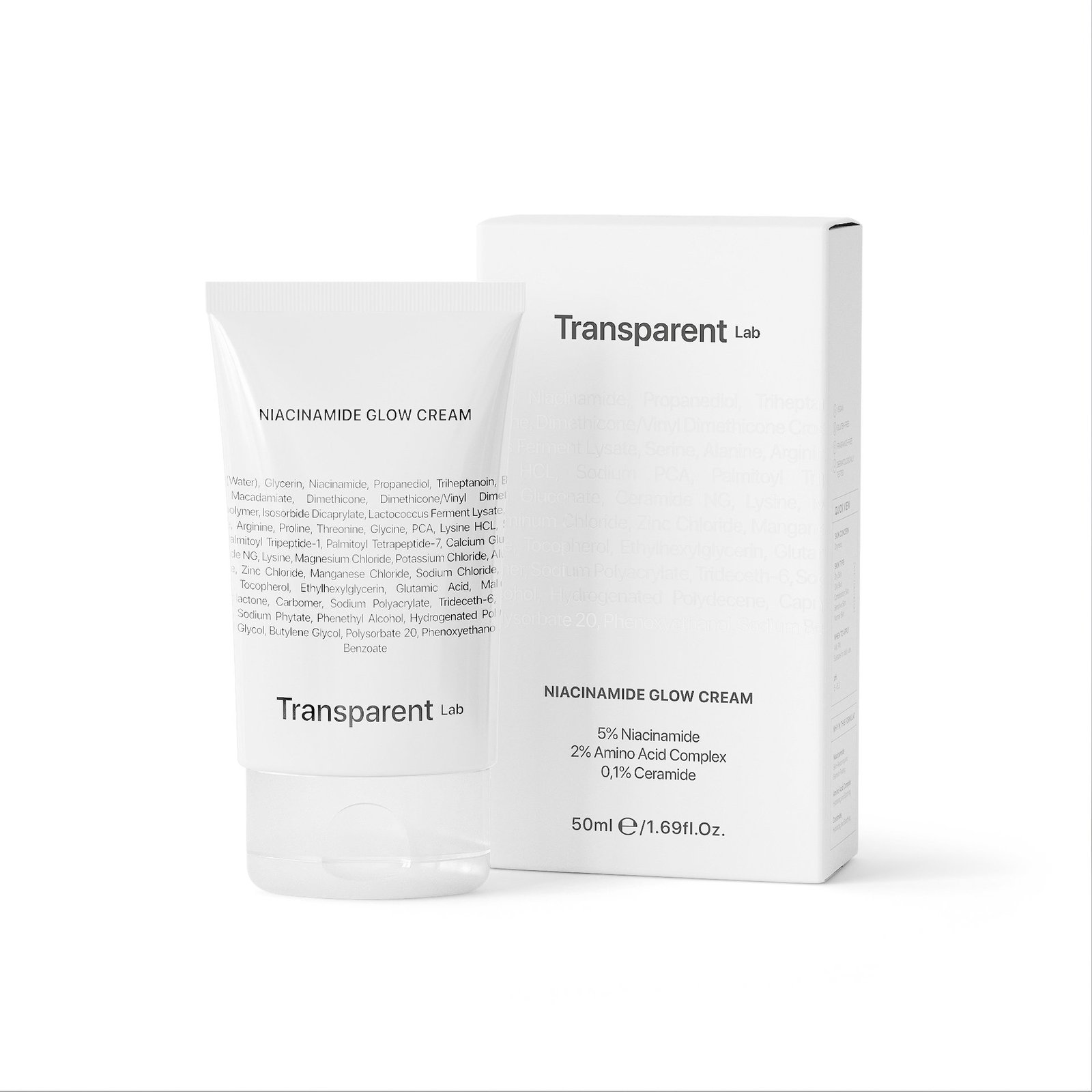 Niche Beauty Lab Transparent Lab Niacinamide Glow Cream 50 ml