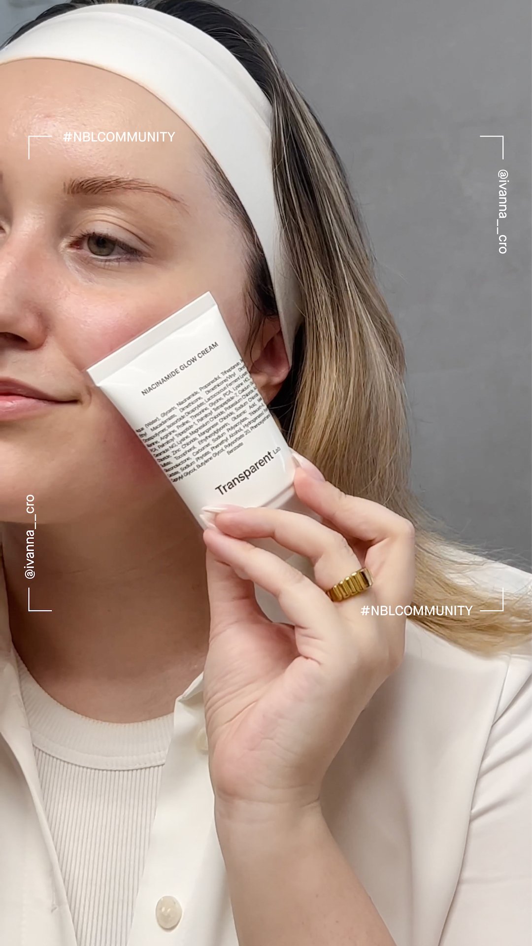 Niche Beauty Lab Transparent Lab Niacinamide Glow Cream 50 ml