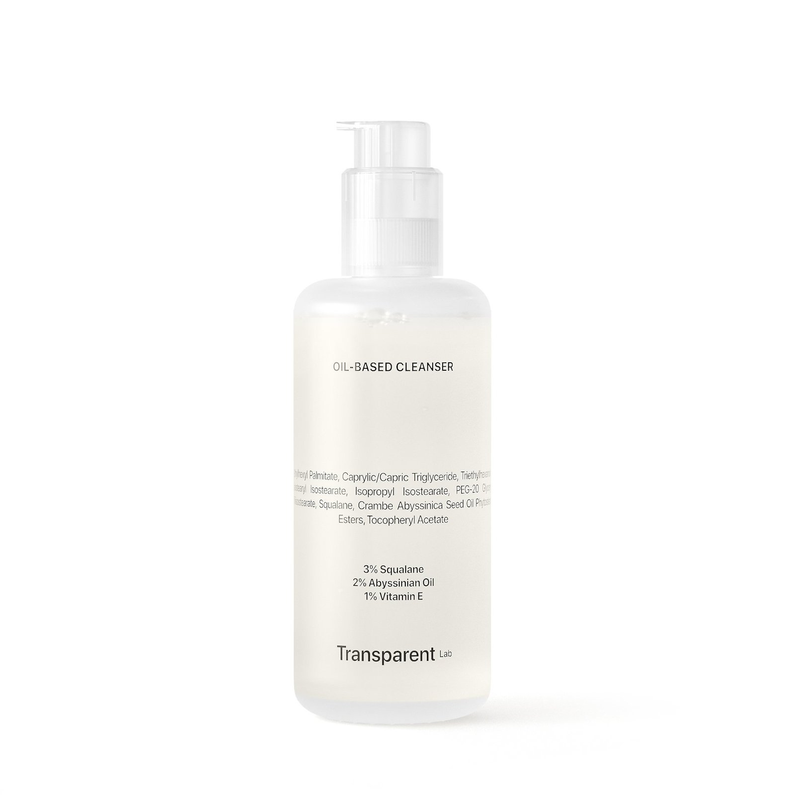 Niche Beauty Lab Transparent Lab Oil Based Cleanser 200 ml