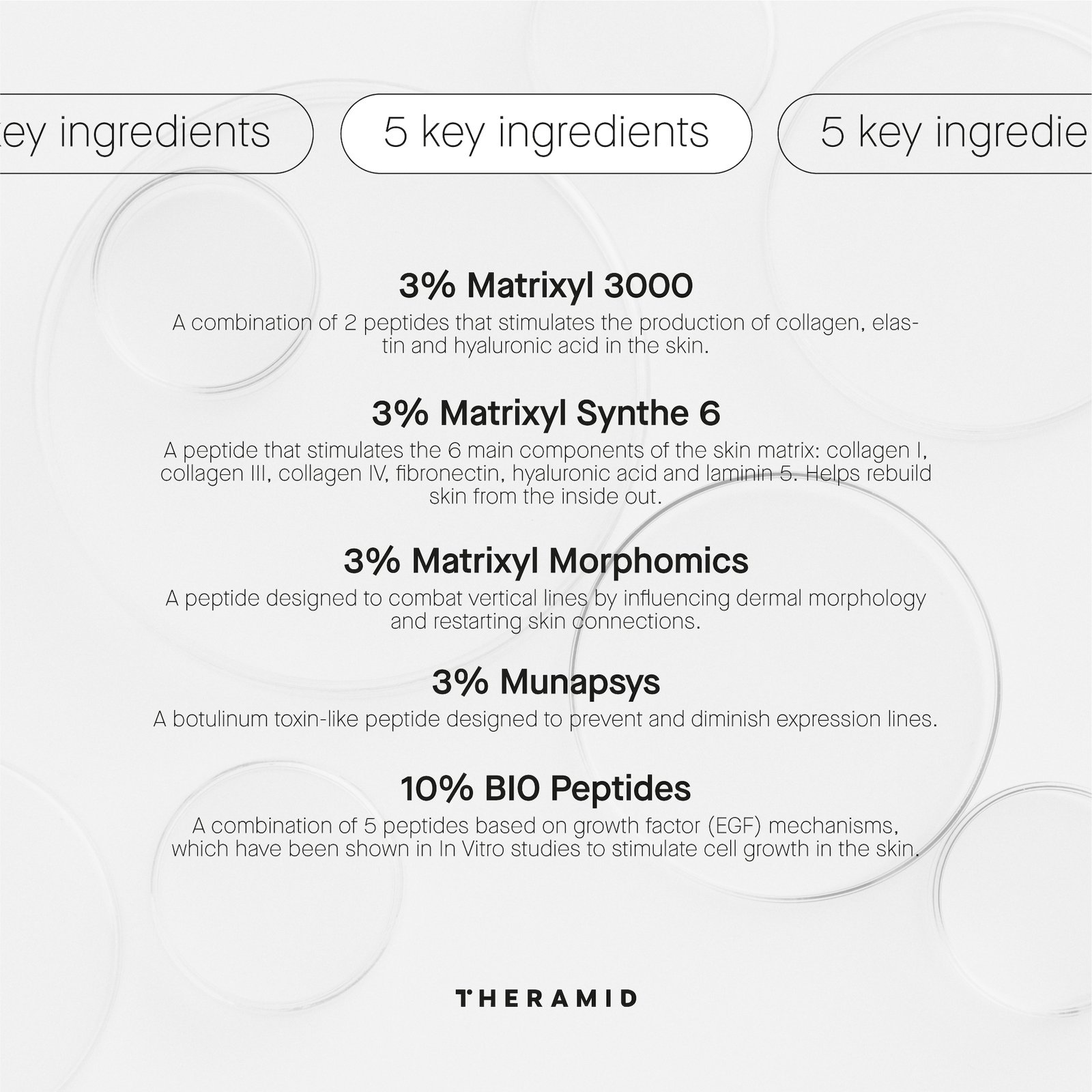 Niche Beauty Lab Theramid Derma-Peptides 30 ml