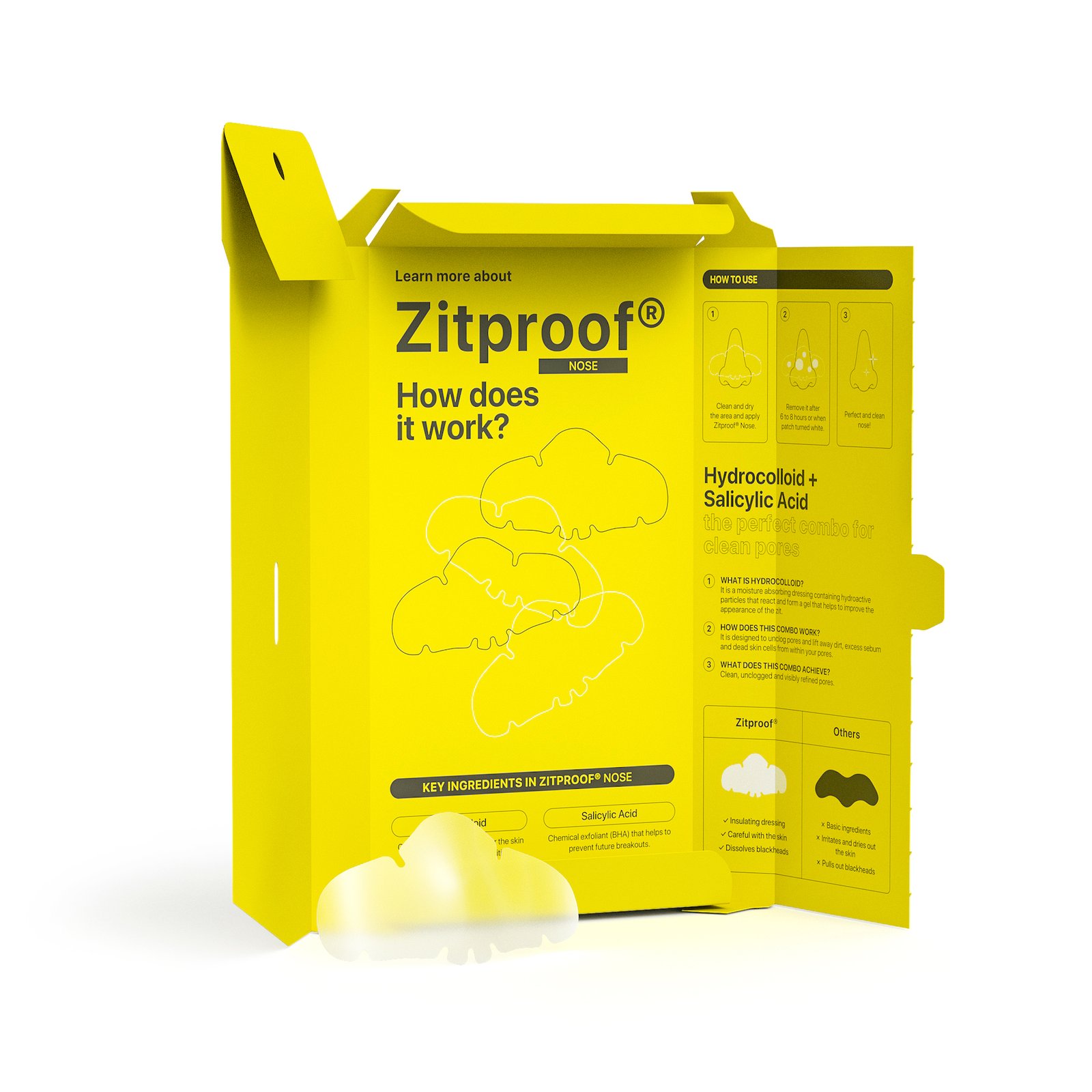 Niche Beauty Lab Acnemy Zitproof Nose Patches 10 st