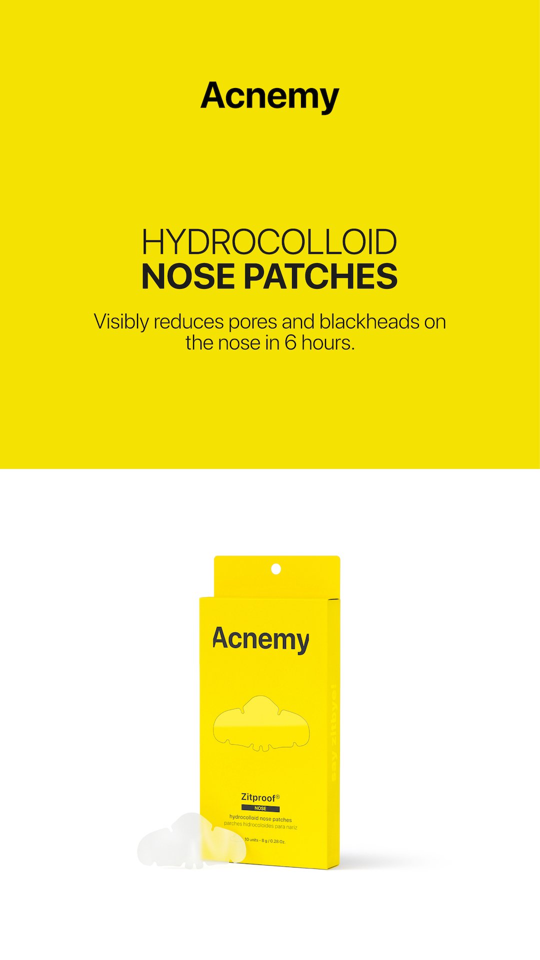 Niche Beauty Lab Acnemy Zitproof Nose Patches 10 st