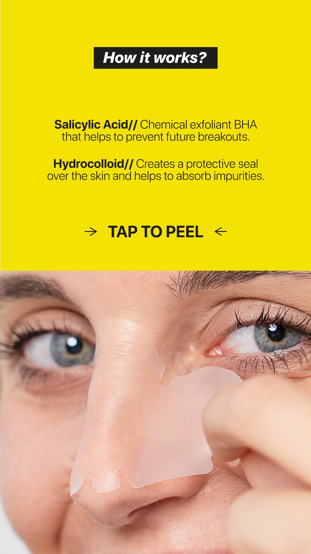 Niche Beauty Lab Acnemy Zitproof Nose Patches 10 st