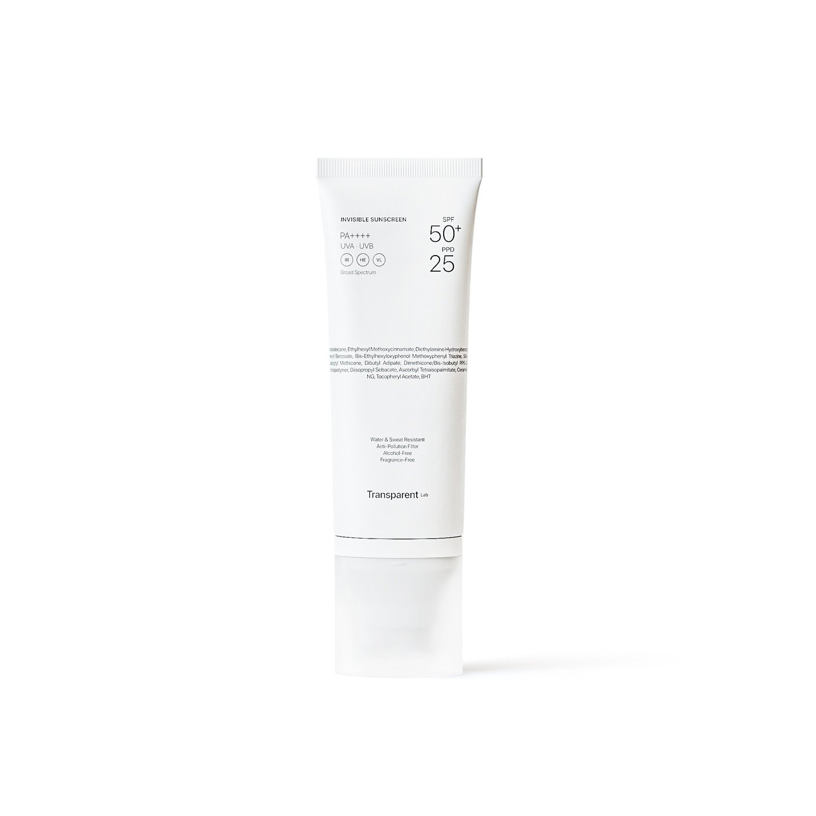 Niche Beauty Lab Transparent Lab Invisible SPF50+ Sunscreen 100 ml