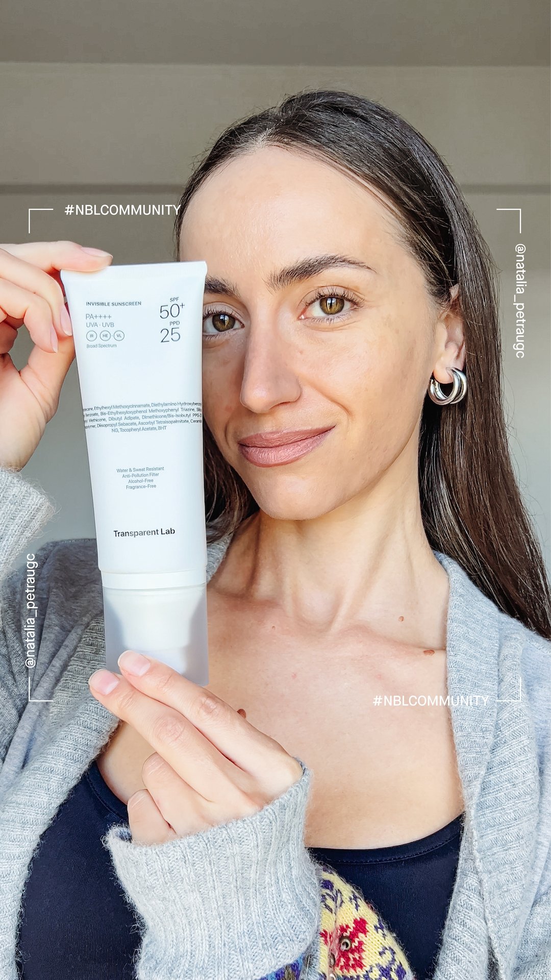 Niche Beauty Lab Transparent Lab Invisible SPF50+ Sunscreen 100 ml