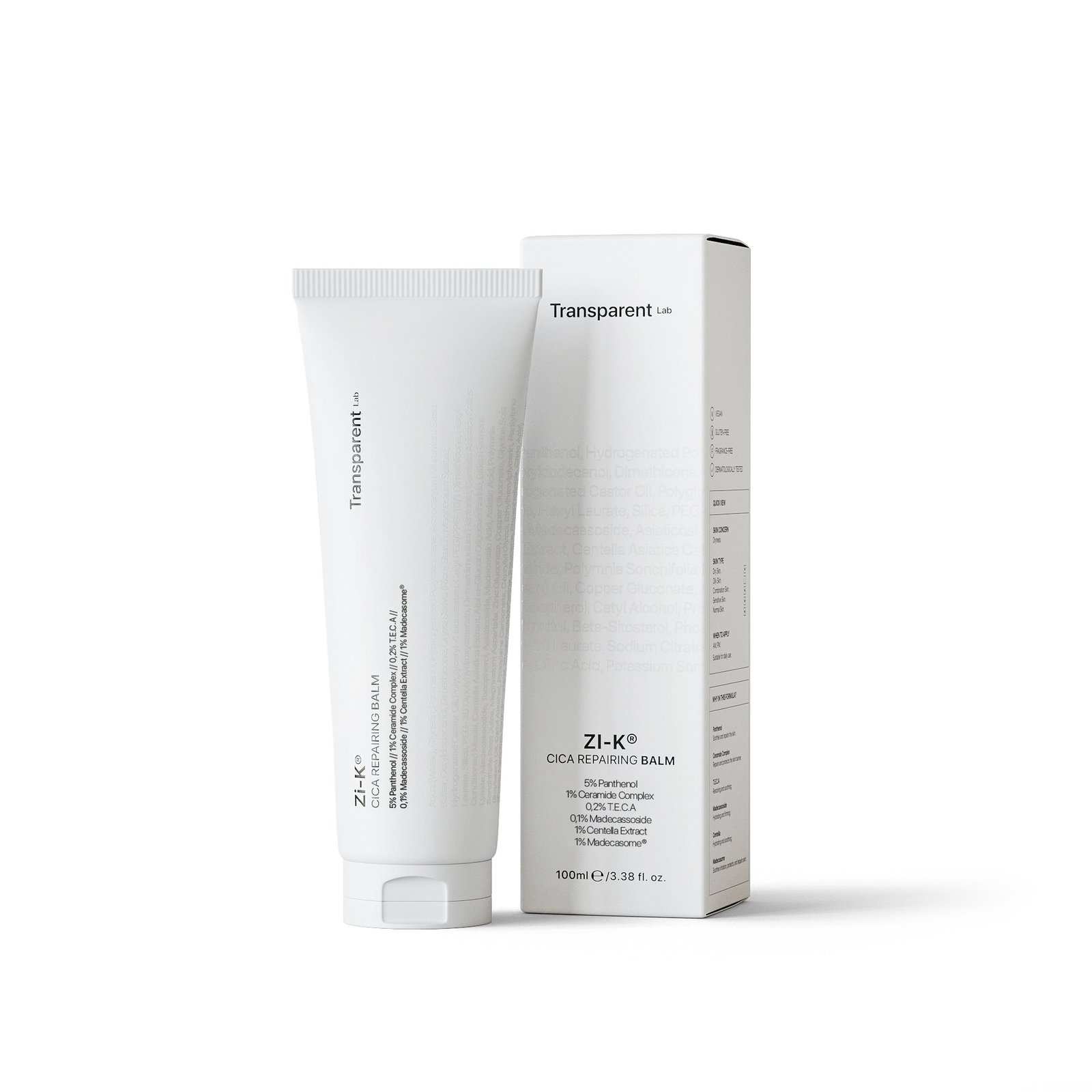 Niche Beauty Lab Transparent Lab Zi-K CICA REPAIRING BALM 100 ml