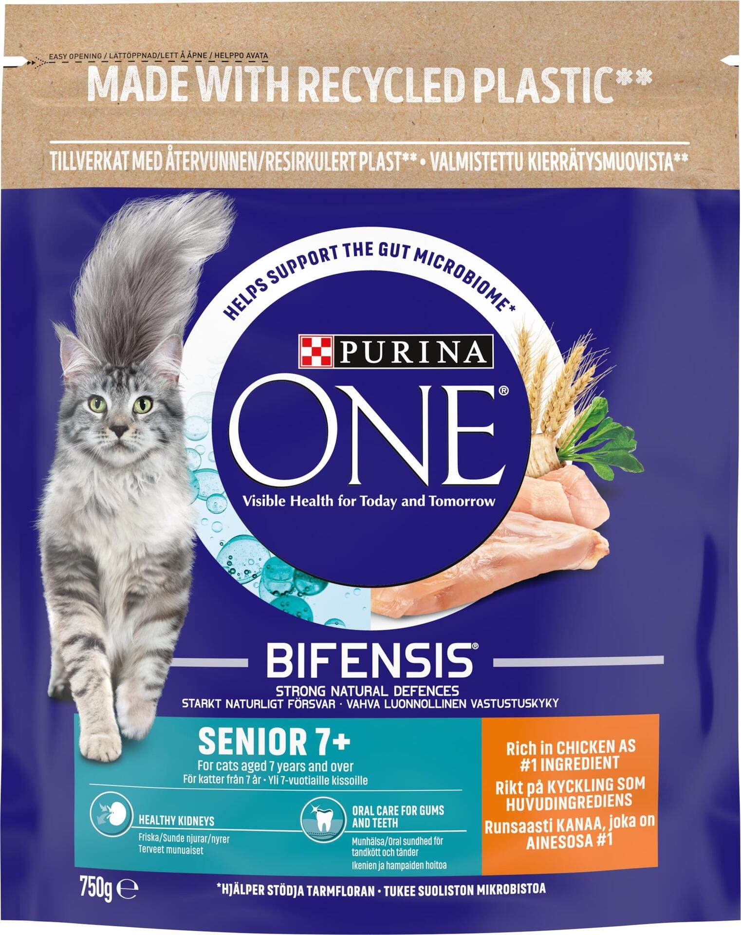 Purina One Kattmat Senior Kyckling 1500 g