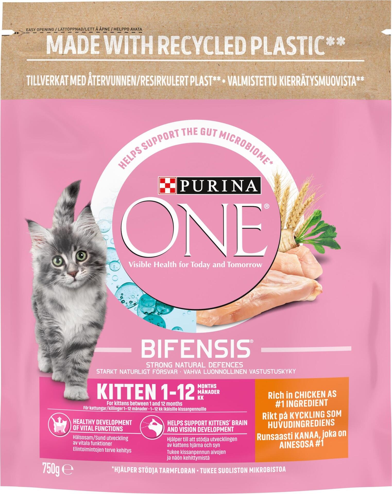 Purina One Kattmat Junior Kyckling 750 g