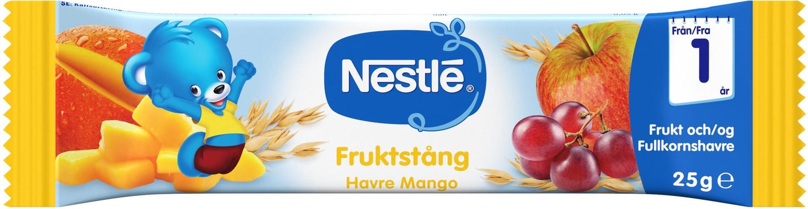 Nestlé Fruktstång Havre Mango från 1 år 25g