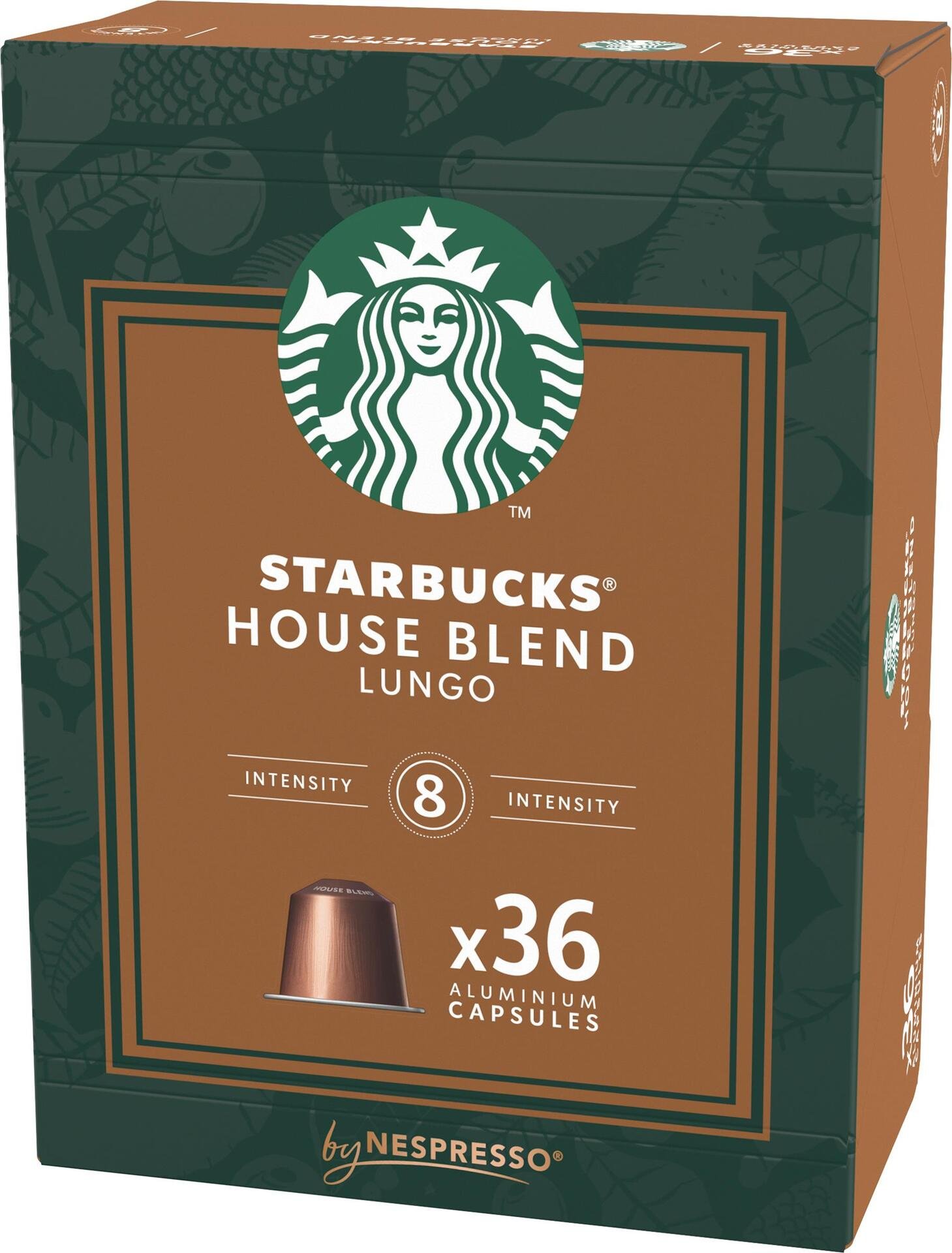 Starbucks House Blend Lungo 36 st