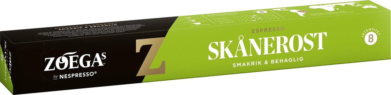 Zoégas by Nespresso Espresso Skånerost 10 st