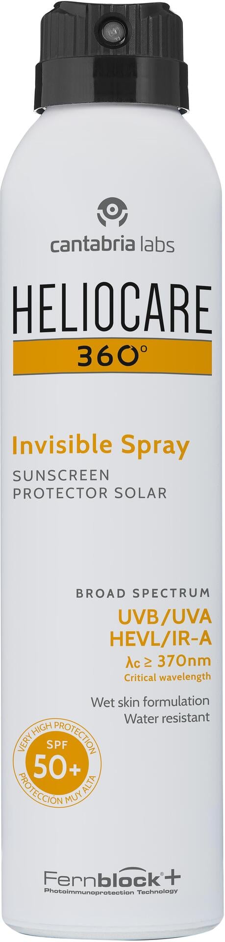 Heliocare Invisible Spray SPF 50+ 200 ml