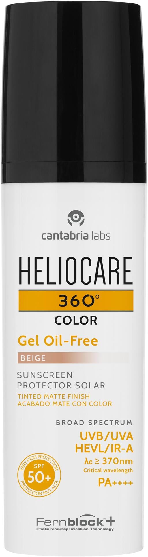 Heliocare Gel oil-free SPF 50+ Beige 50 ml