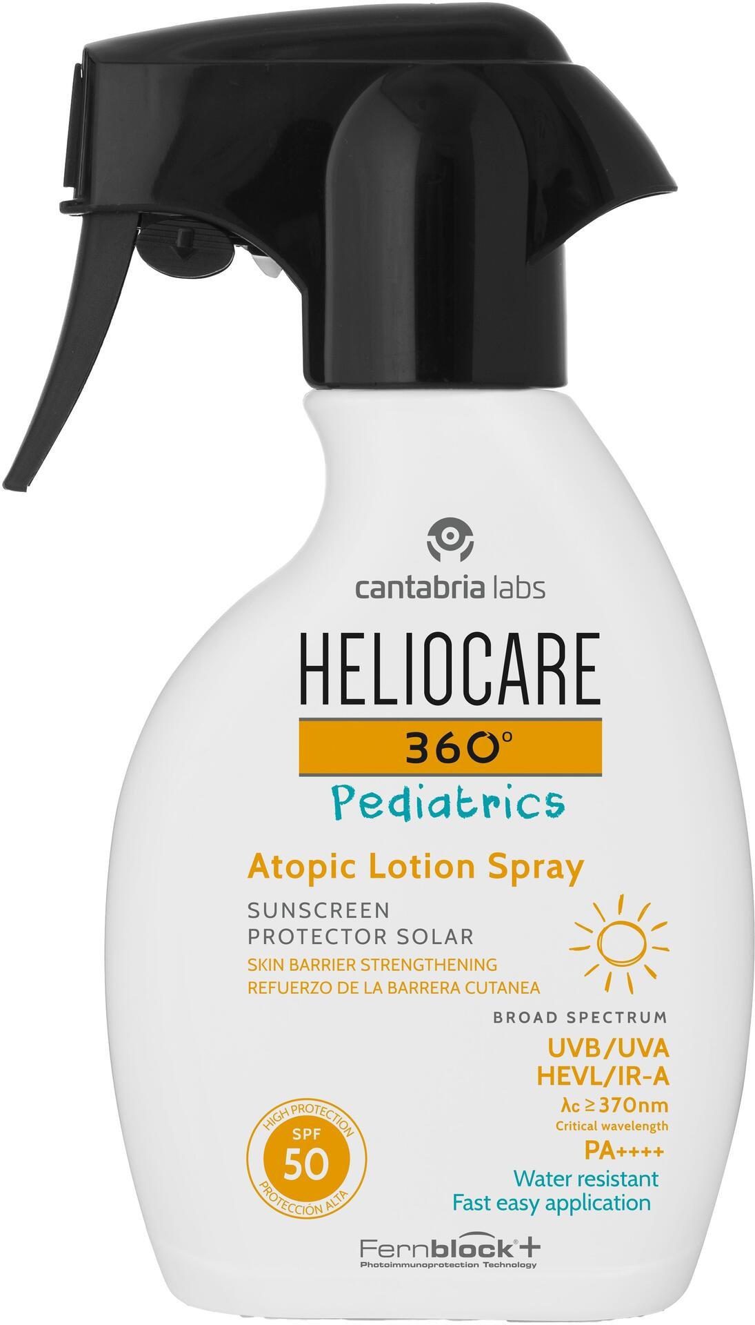 Heliocare Pediatrics Atopic Lotion Spray SPF 50 250 ml