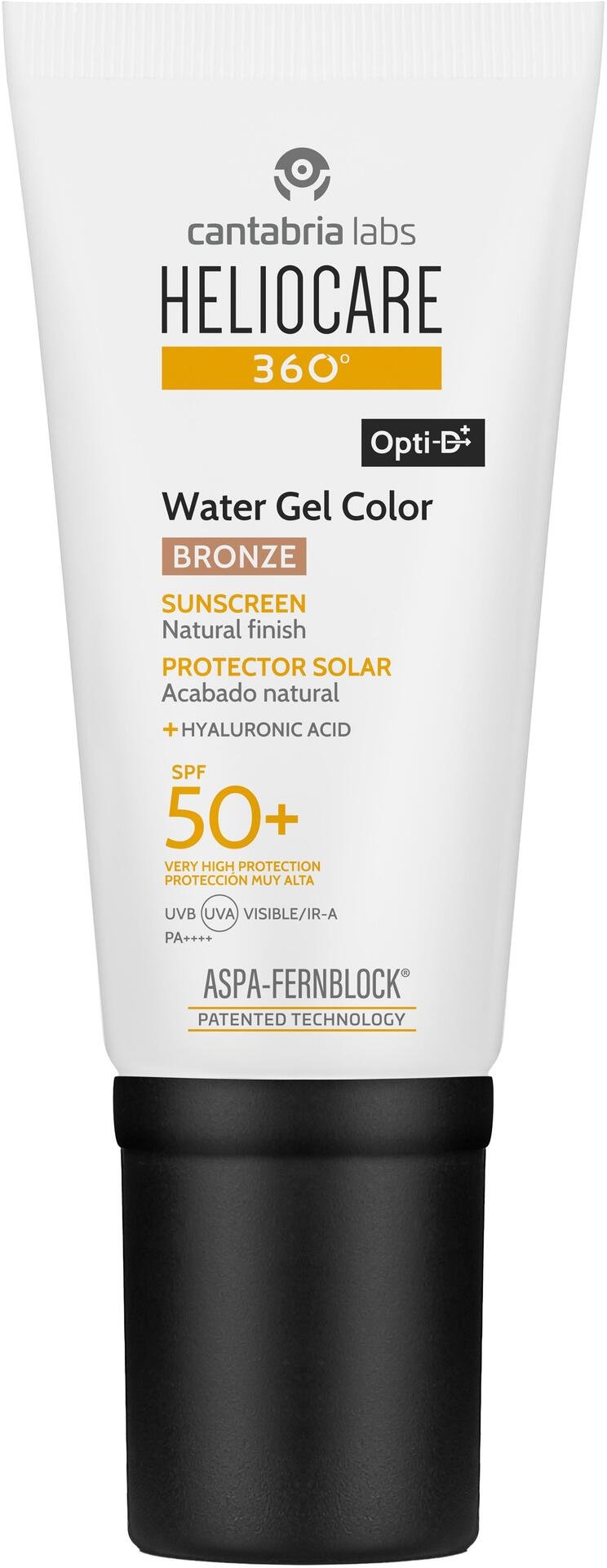 Heliocare Water Gel Color SPF 50+ Bronze 50 ml