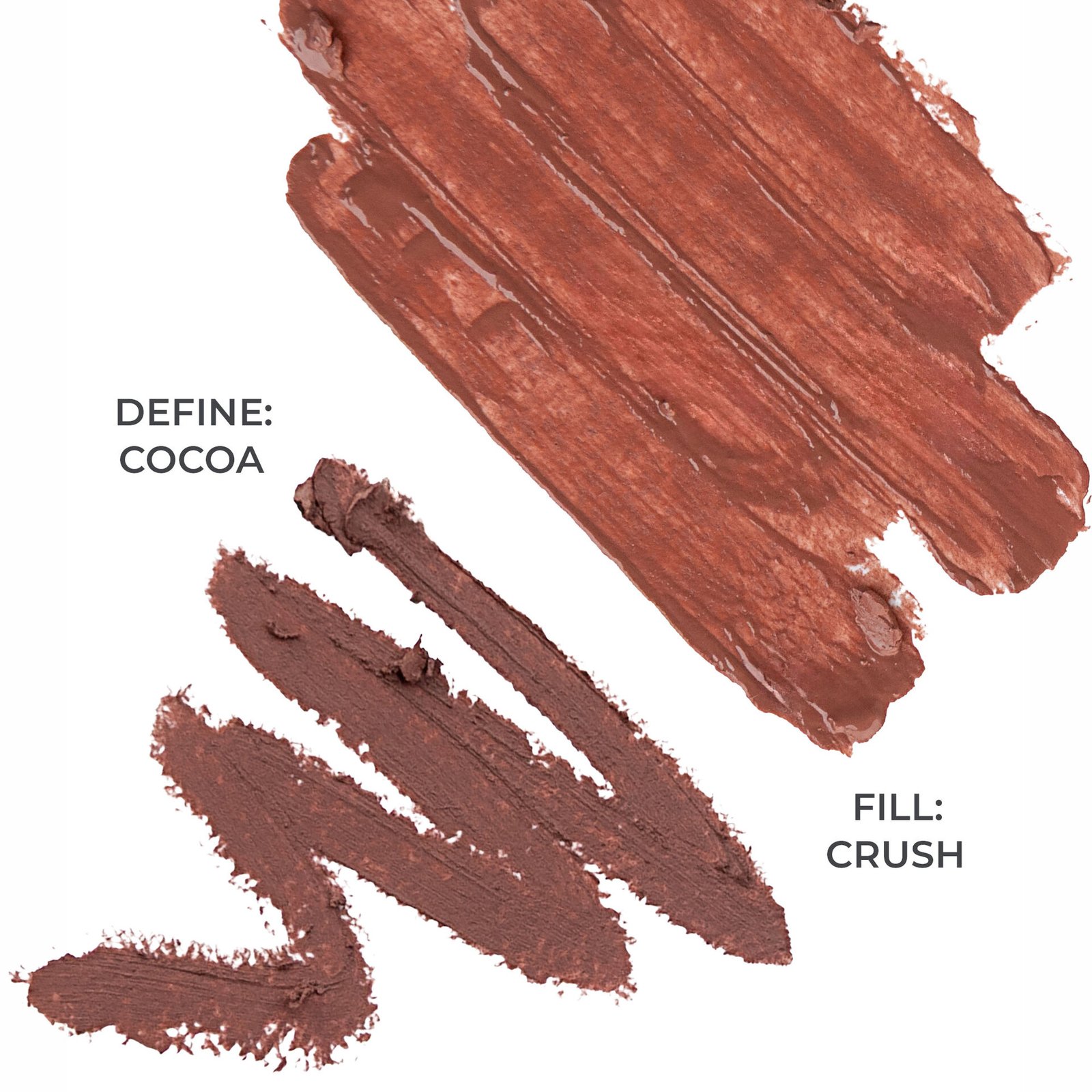 PÜR Silky Sculpt Creamy Dual Ended Lip Liner Pencil Cocoa Crush