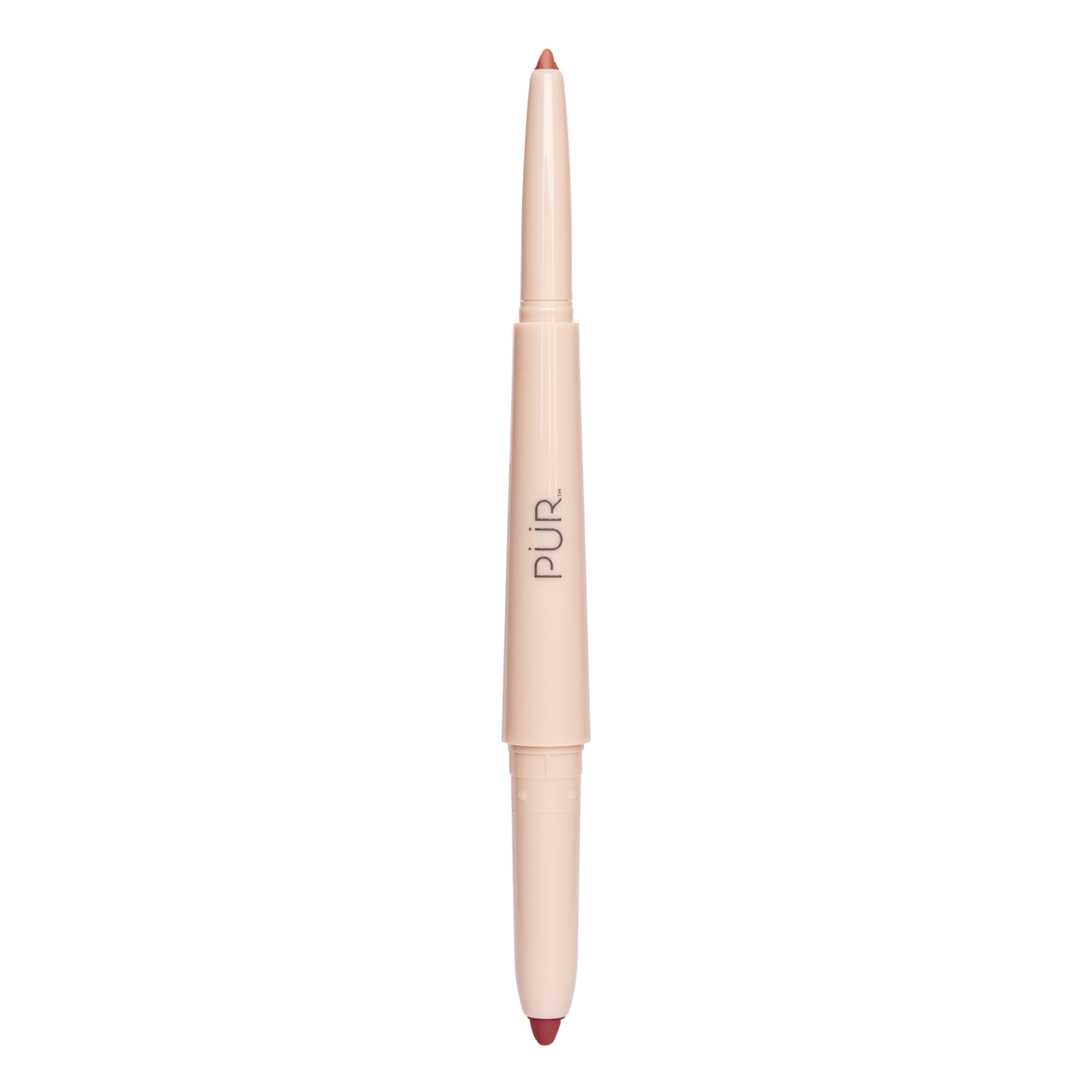 PÜR Silky Sculpt Creamy Dual Ended Lip Liner Pencil Rose Latte