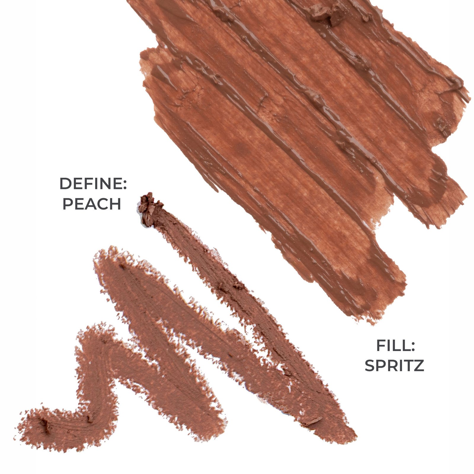 PÜR Silky Sculpt Creamy Dual Ended Lip Liner Pencil Peach Spritz