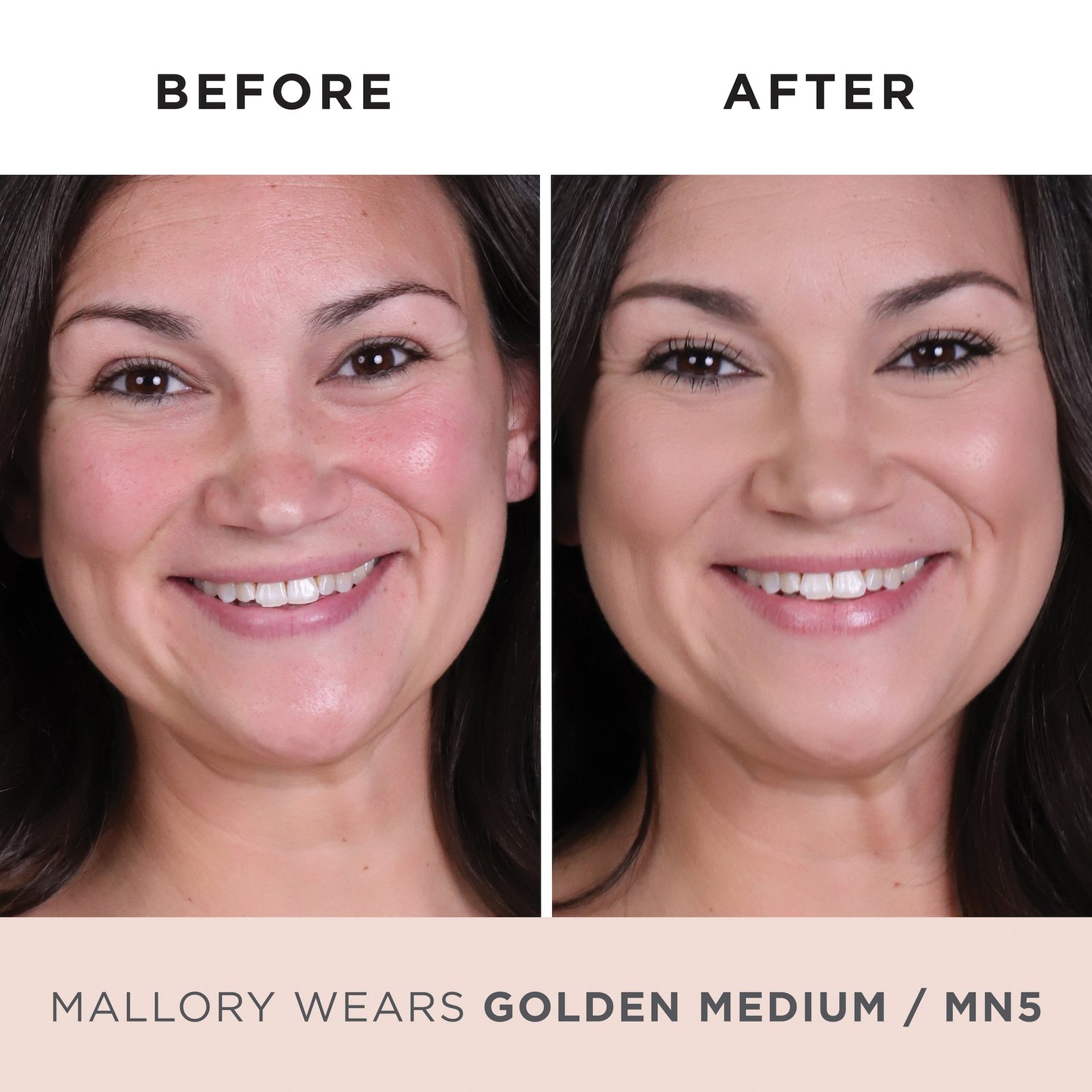 PÜR 4-in-1 Pressed Mineral Foundation - Gold Medium / MN5 81ml