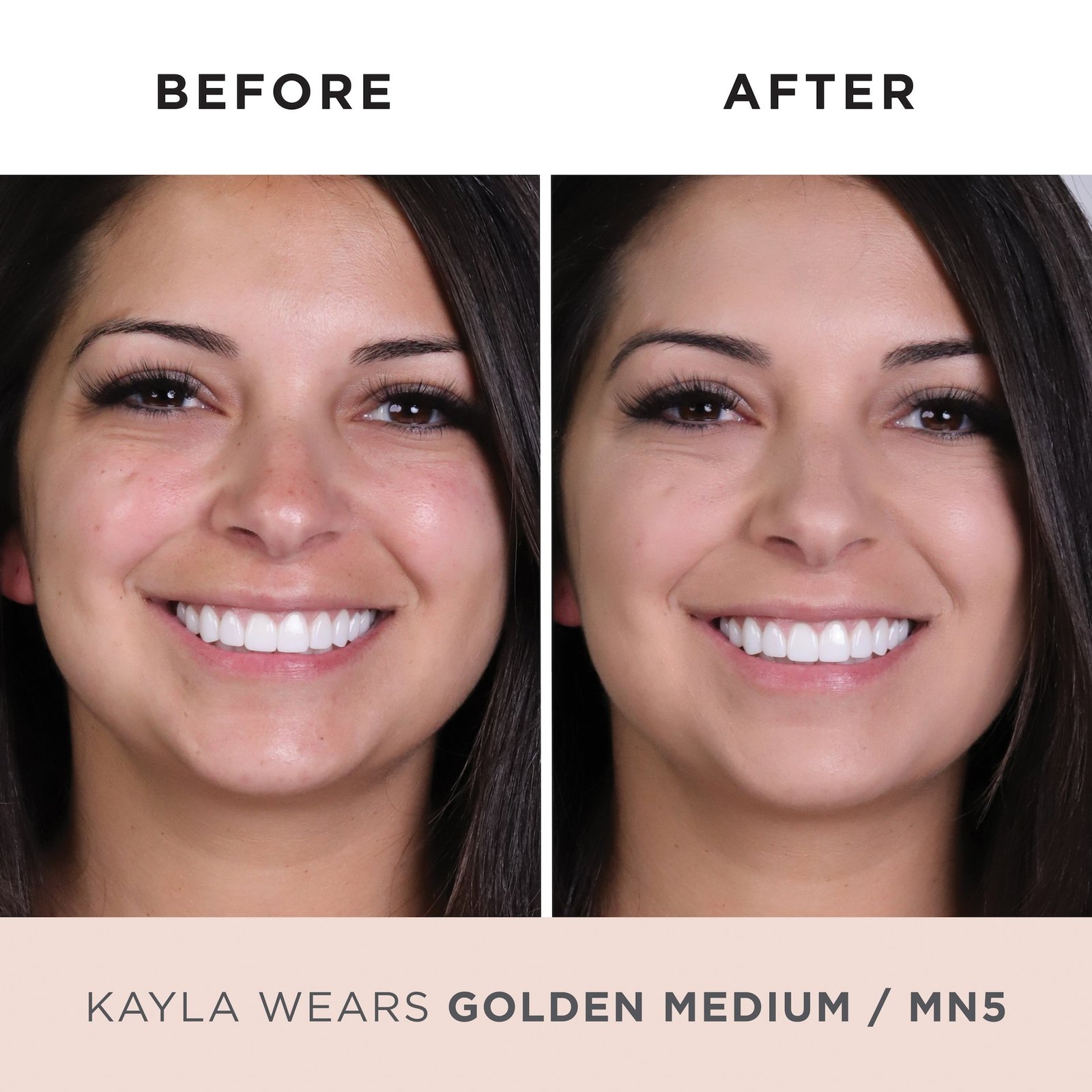 PÜR 4-in-1 Pressed Mineral Foundation - Gold Medium / MN5 81ml