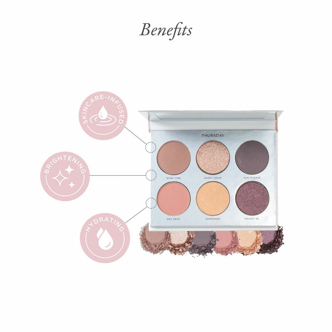 PÜR On Point Eyeshadow Palette - Thursday 3g