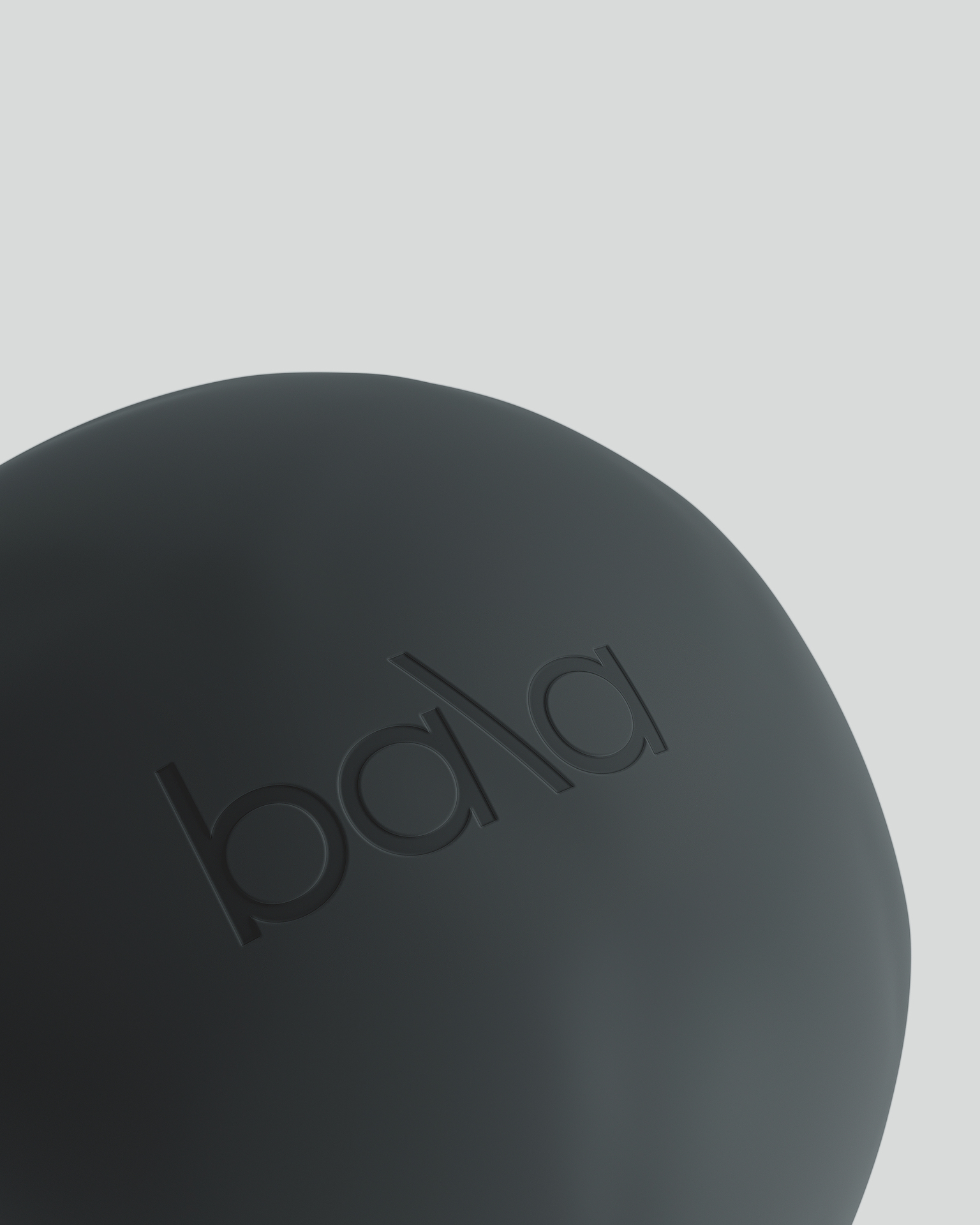 Bala Pilatesboll Grå