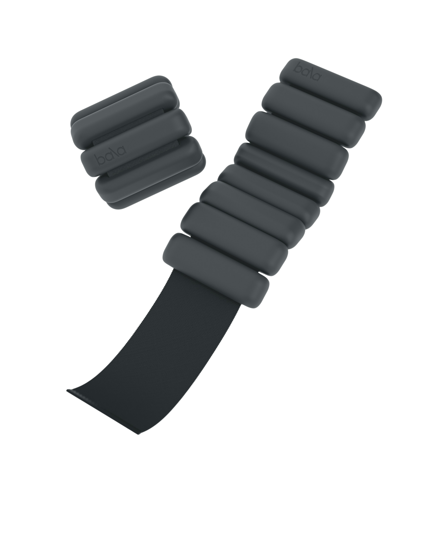 Bala Bangles Set Charcoal 2 x 1,36 kg