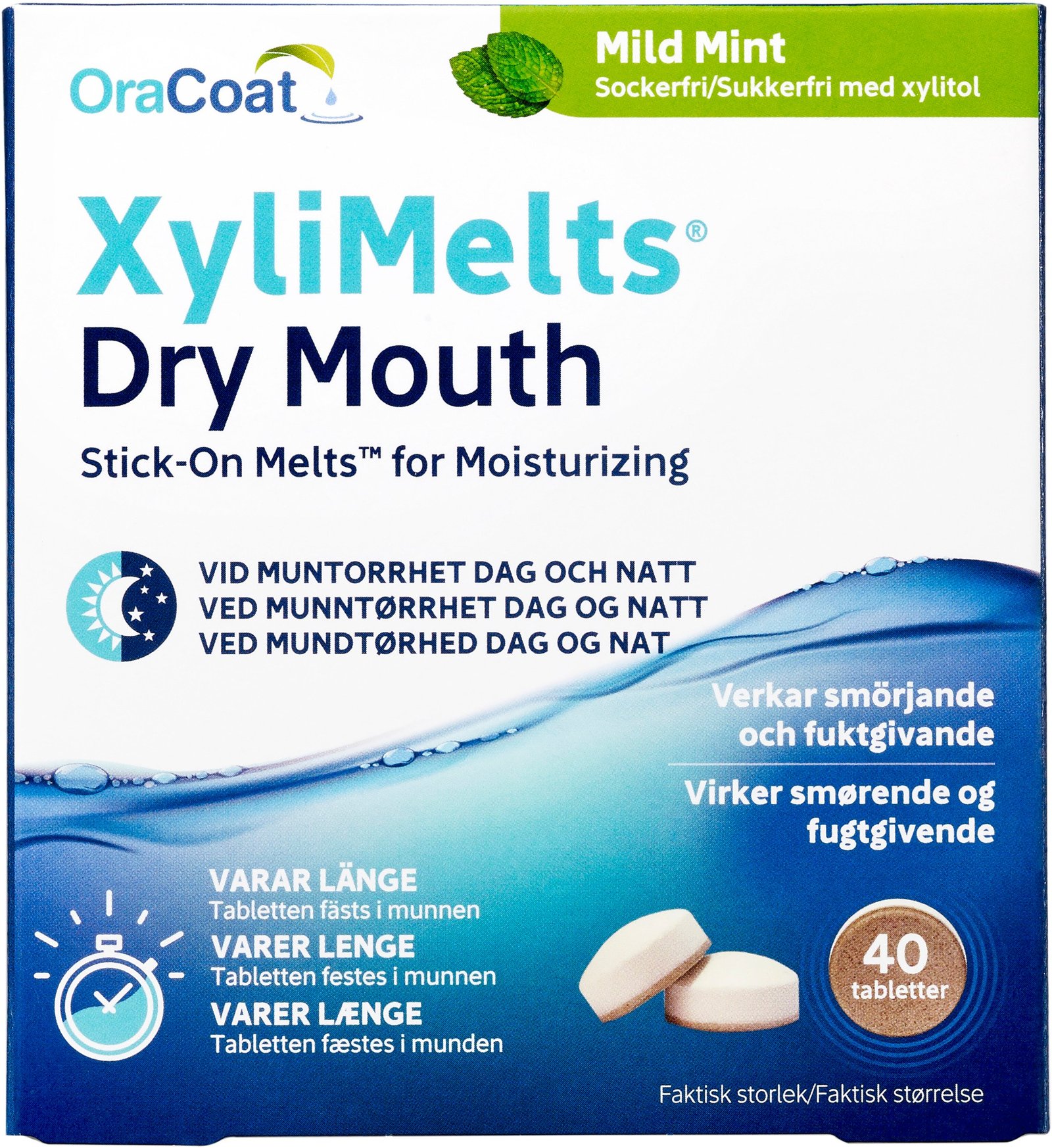 XyliMelts Vid Muntorrhet 40 st