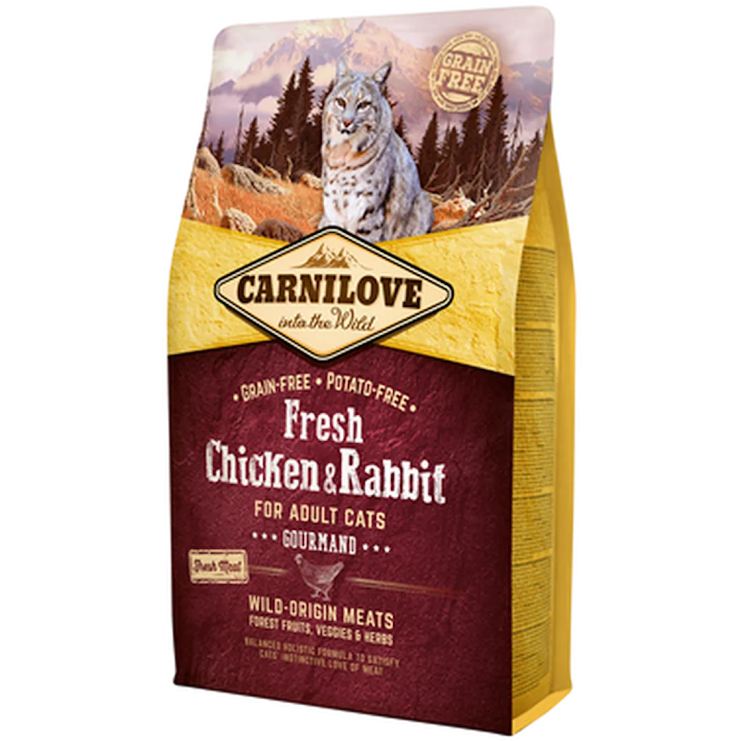 Carnilove Fresh Chicken & Rabbit Adult Cat 2 kg