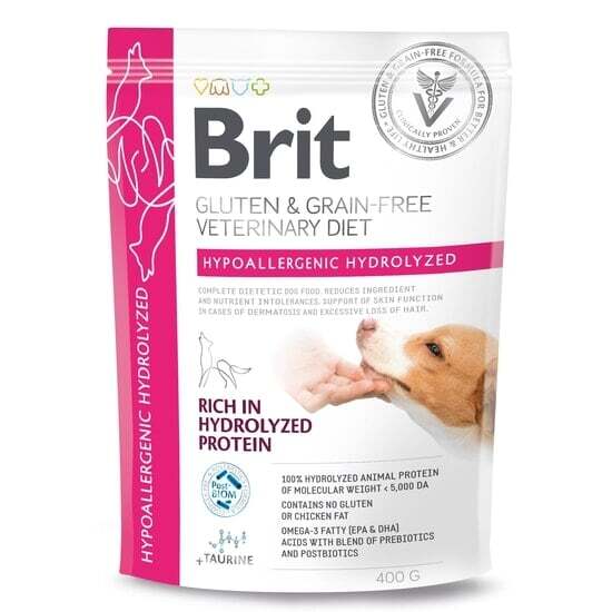 Brit GF Vet Diet Dog Hypoallergenic Hydrolyzed 400 g
