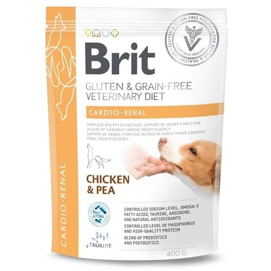 Brit GF Vet Diet Dog Cardio Renal 400 g