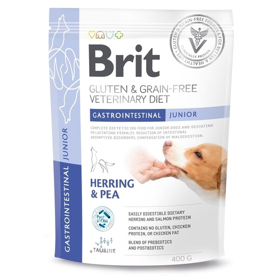 Brit GF Vet Diet Dog Gastrointestinal Junior 400 g
