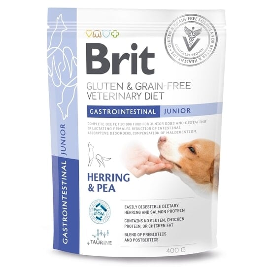 Brit GF Vet Diet Dog Gastrointestinal Junior 400 g