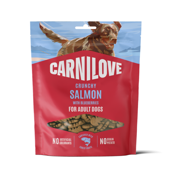 Carnilove Dog Crunchy Snack Salmon with Blueberries 200 g