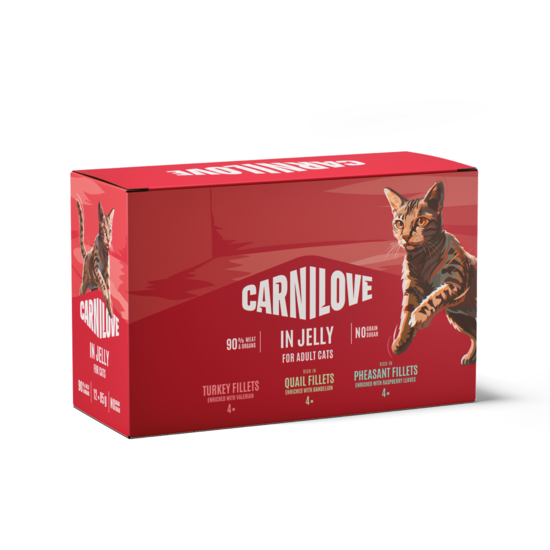 Carnilove Cat Pouch Jelly Multipack 12x85 g