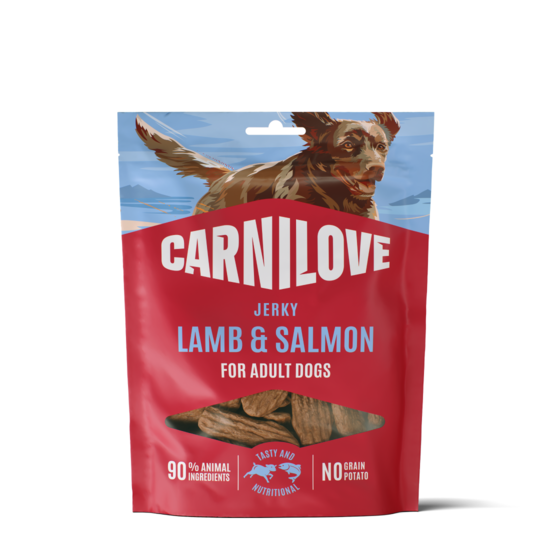 Carnilove Dog Jerky Lamb with Salmon 100g