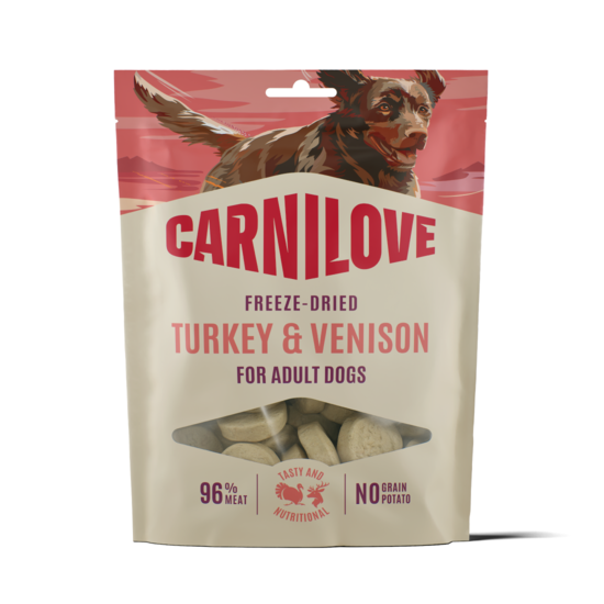 Carnilove Dog Freeze Dried Turkey & Venison 60 g