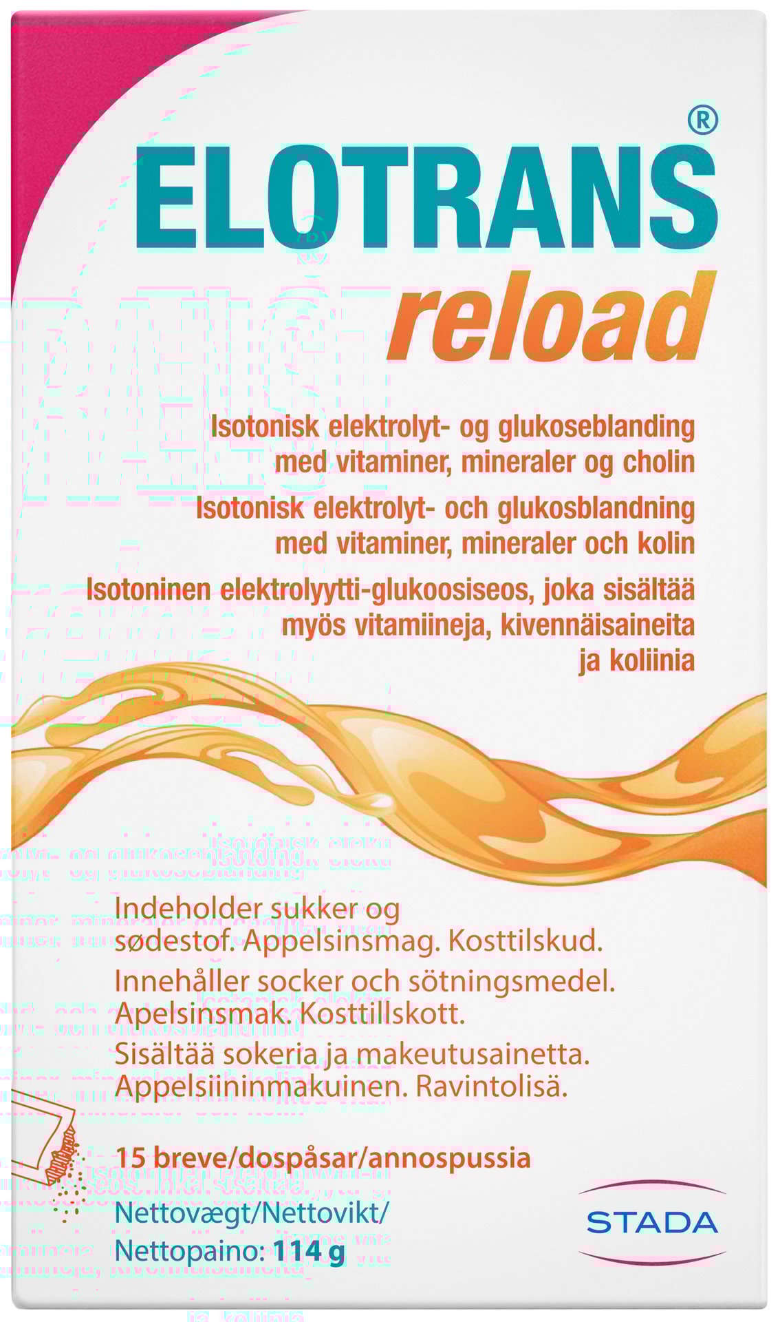 Elotrans Reload 15 dospåsar