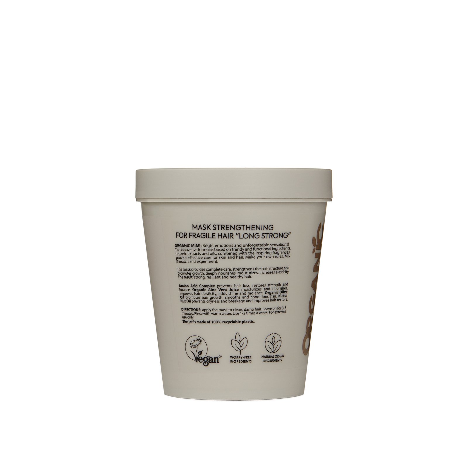 Organic Mimi Hair Mask Strengthening Long Strong 200 ml