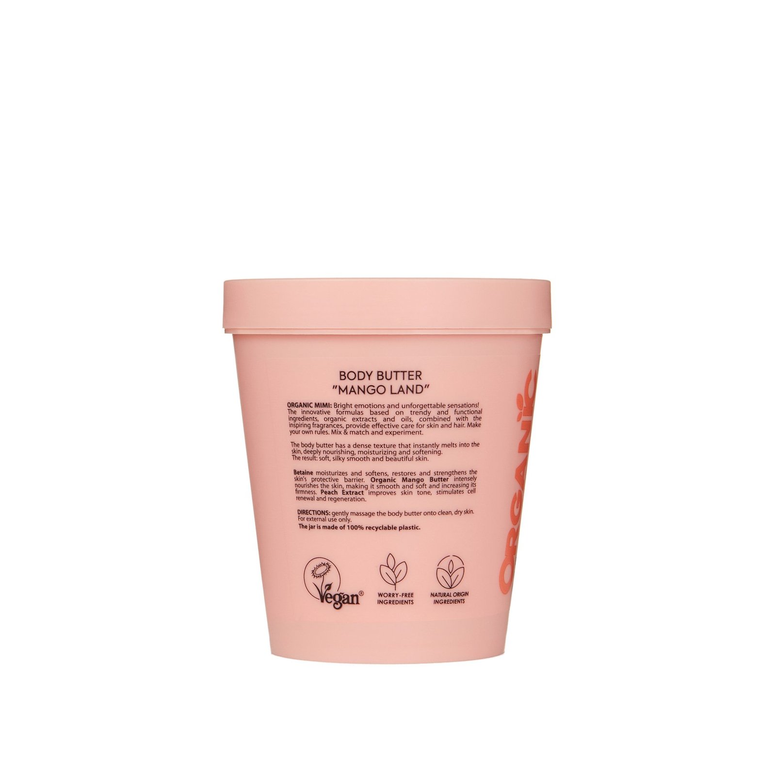Organic Mimi Body Butter Mango Land 200 ml