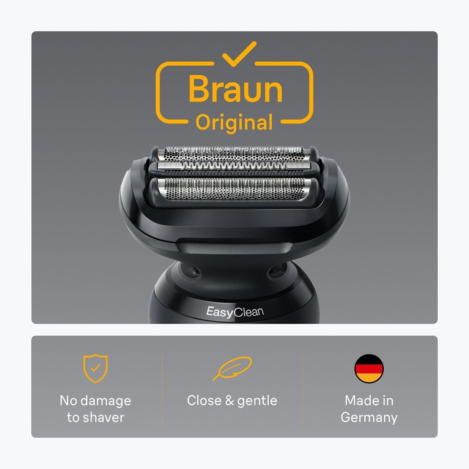 Braun Series 5 54B Original Rakhuvud kompatibel med 50 51 52