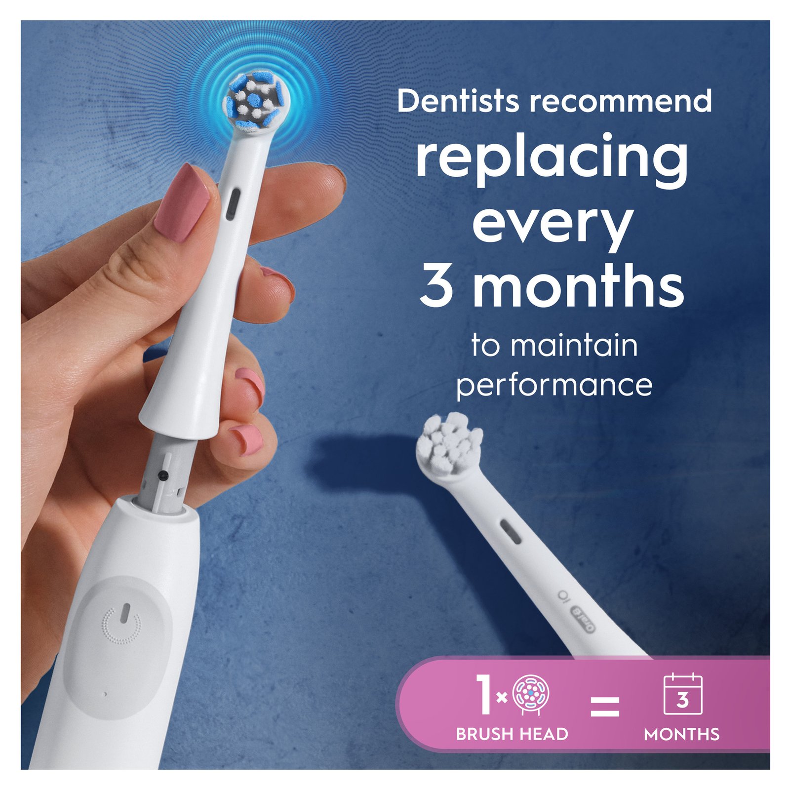 Oral-B iO Gentle Care Tandborsthuvuden Vit 6 st