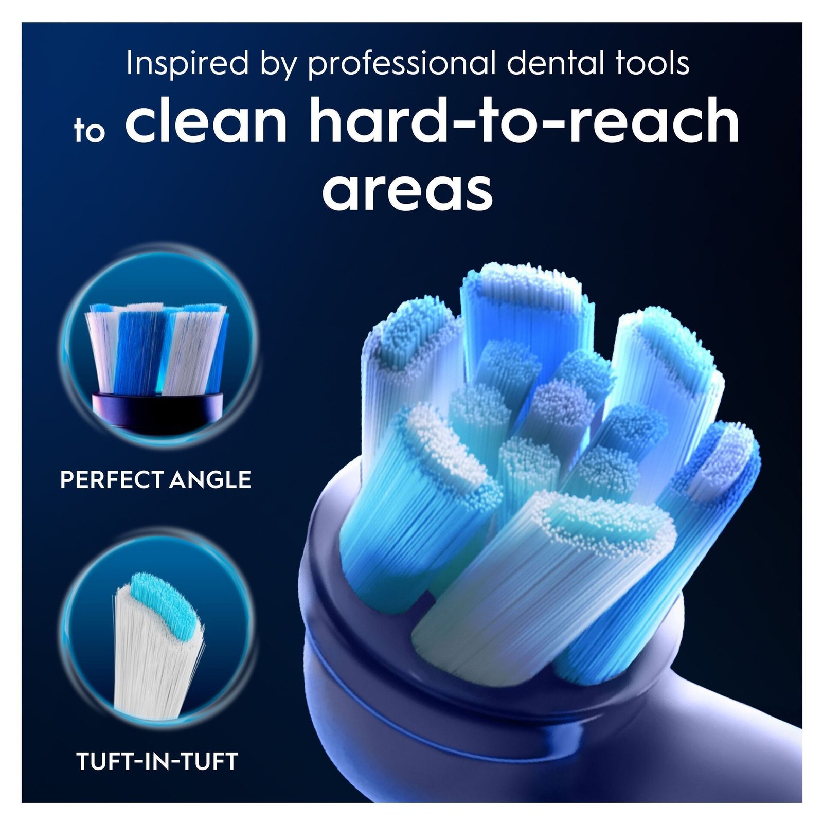 Oral-B iO Ultimate Clean Tandborsthuvuden Vit 6 st