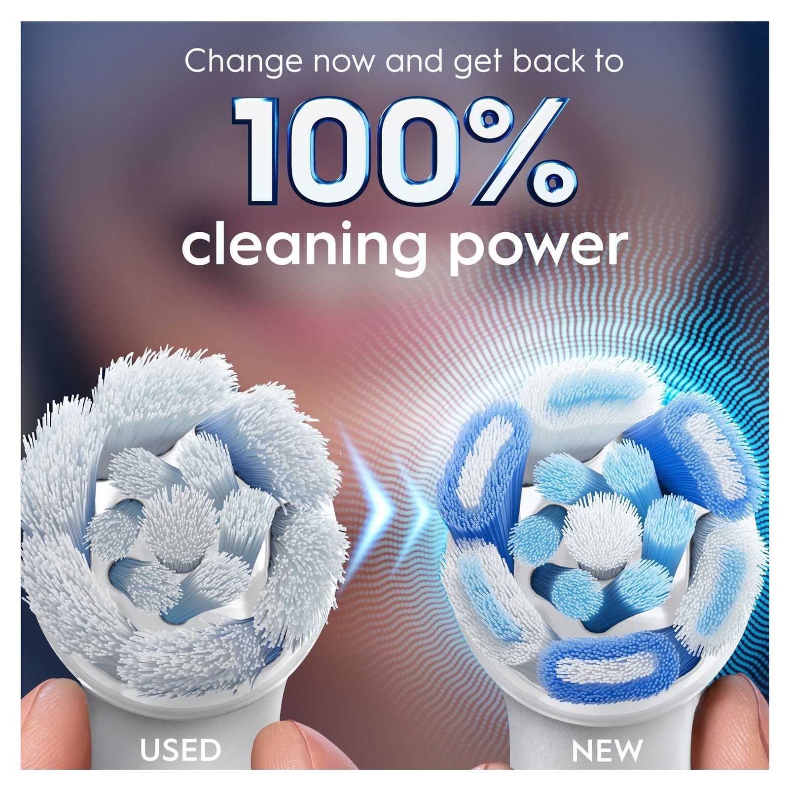 Oral-B iO Ultimate Clean Tandborsthuvuden Vit 6 st