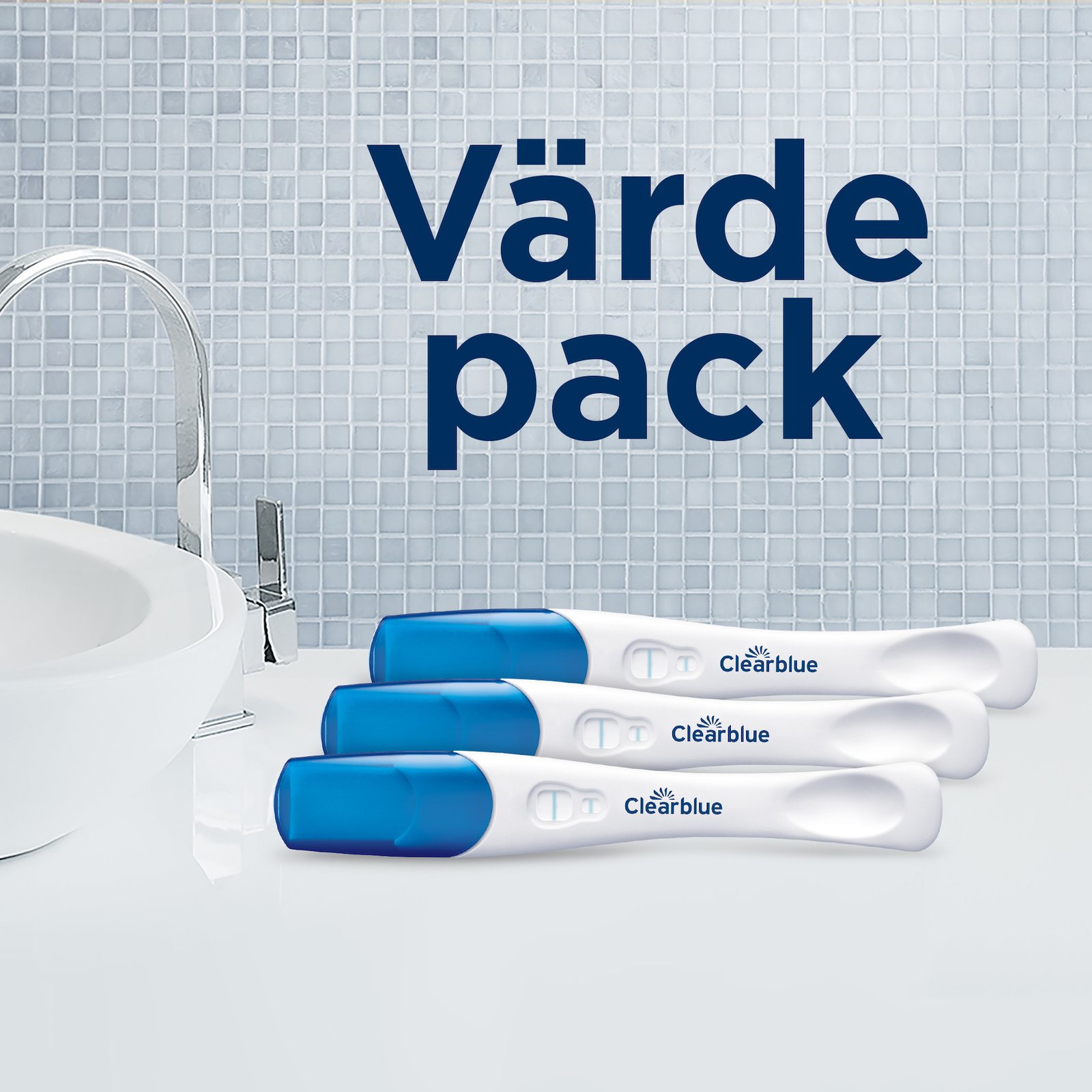 Clearblue Ultratidigt Graviditetstest - resultat sex dagar tidigare 3 st