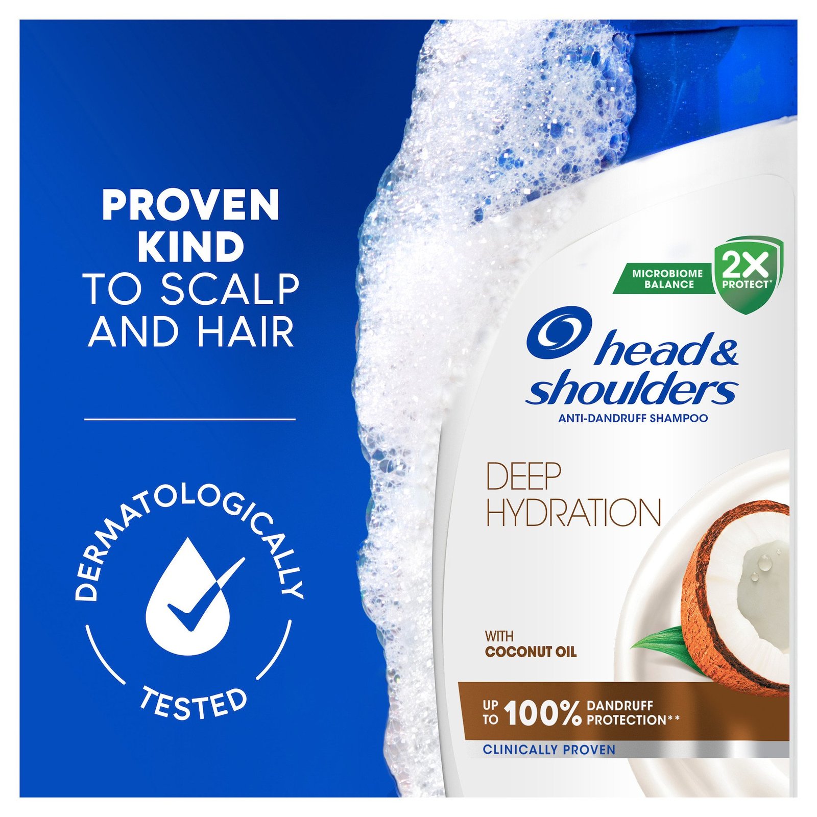 Head & Shoulders Deep Hydration Mjällschampo med kokosolja 250 ml