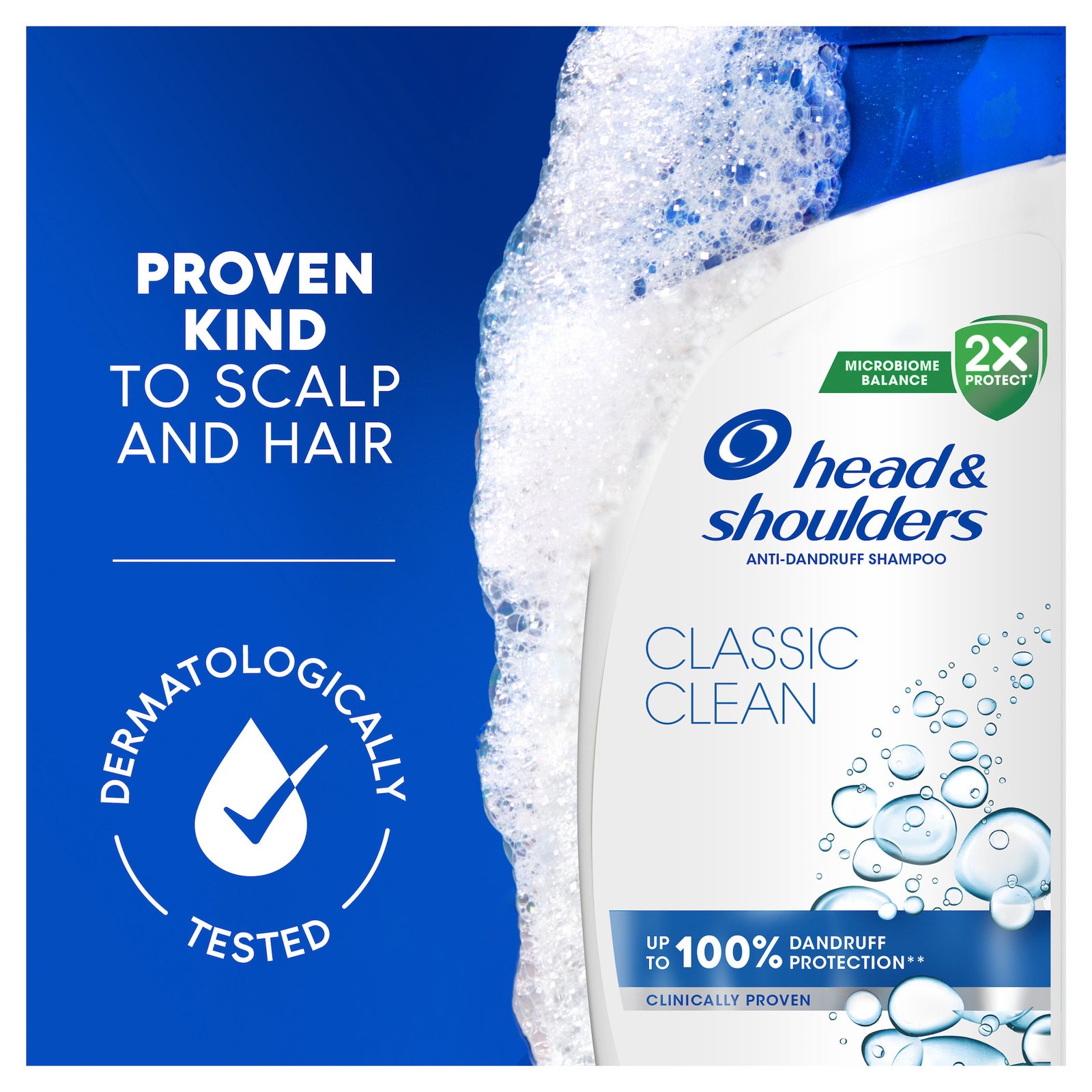 Head & Shoulders Classic Clean Schampo mot mjäll 500 ml