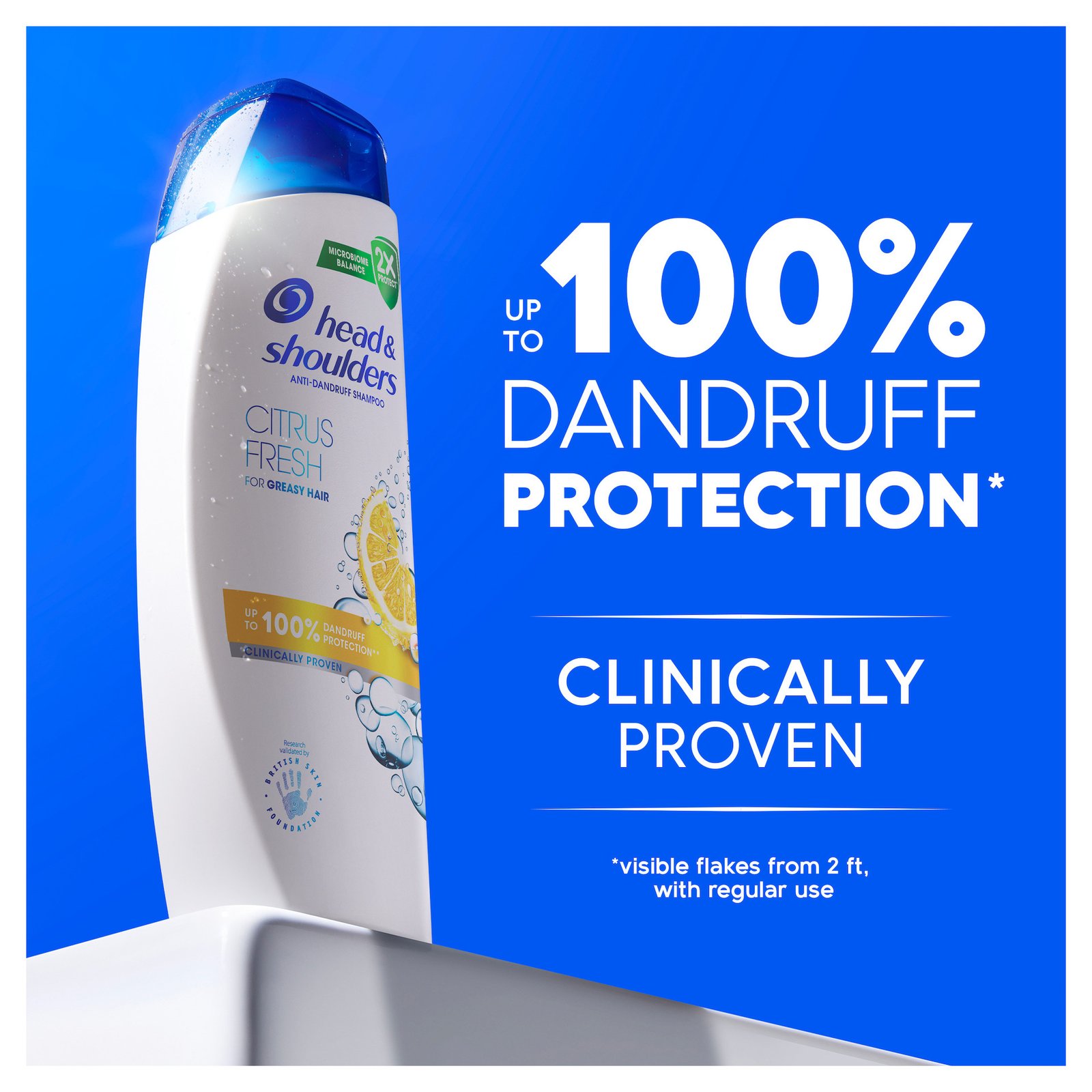 Head & Shoulders Citrus Fresh Mjällschampo för fett hår 500 ml